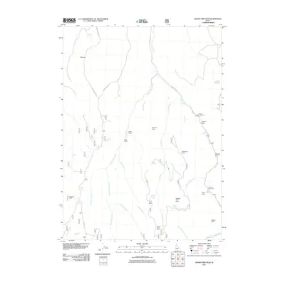 2011 Map of Grand View Peak, 2011 Print