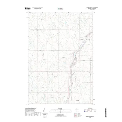 2018 Map of Grandfather Falls, 2018 Print