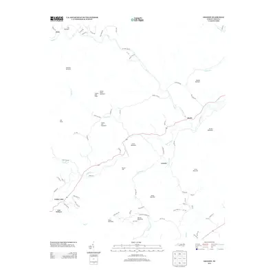 2013 Map of Grandin, 2013 Print