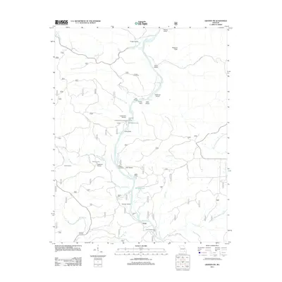 2011 Map of Grandin SW, 2011 Print