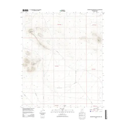 2013 Map of Grandmother Mountain East, 2013 Print