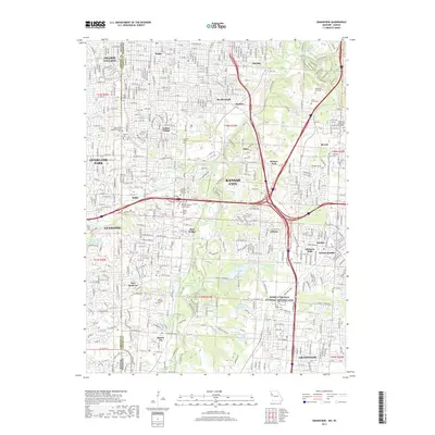 2017 Map of Grandview, 2017 Print