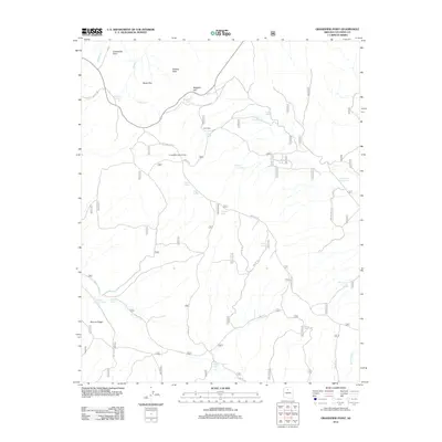 2012 Map of Grandview Point, 2012 Print