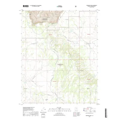 2018 Map of Grandview Point, 2018 Print