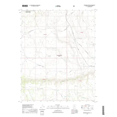 2018 Map of Grandview Point NE, 2018 Print