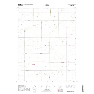 2019 Map of Grandview School, 2019 Print