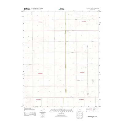 2013 Map of Grandview School SE, 2013 Print