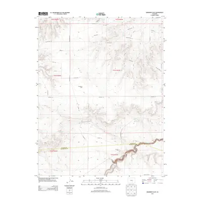 2013 Map of Graneros Flats, 2013 Print