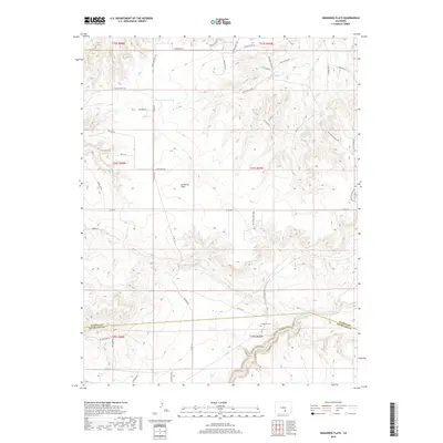 2019 Map of Graneros Flats, 2019 Print