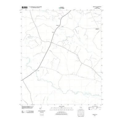 2011 Map of Grange, 2011 Print