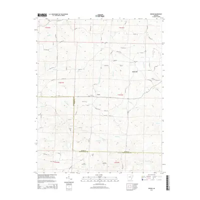2014 Map of Grange, 2014 Print