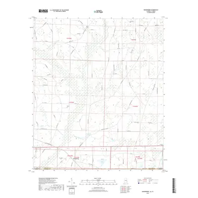 2018 Map of Grangeburg, 2018 Print