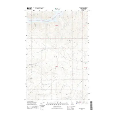2017 Map of Grangemont, 2017 Print