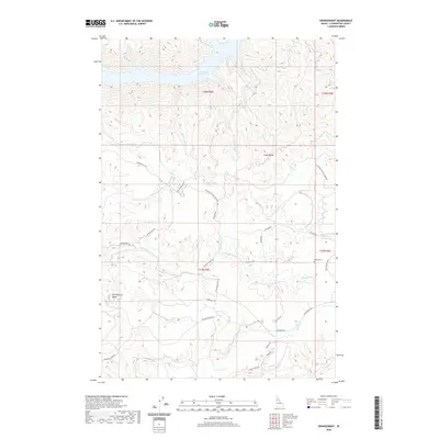 2020 Map of Grangemont, 2020 Print
