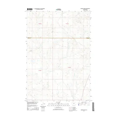 2015 Map of Granger Creek, 2015 Print
