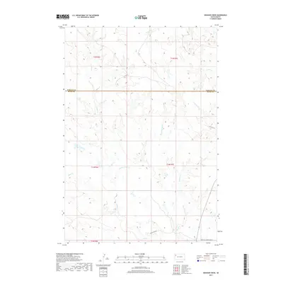 2017 Map of Granger Creek, 2017 Print