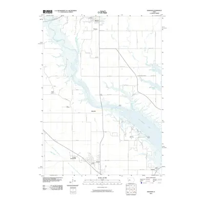 2010 Map of Granger, 2010 Print
