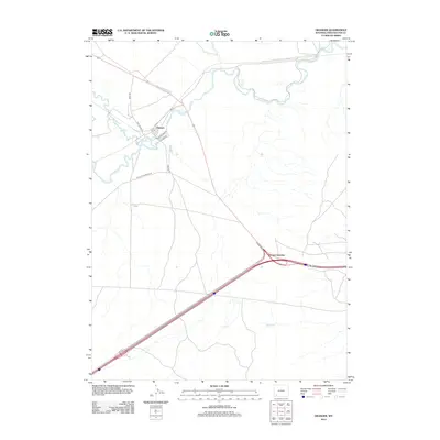 2012 Map of Granger, 2012 Print