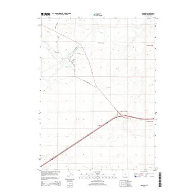 2015 Map of Granger, 2015 Print