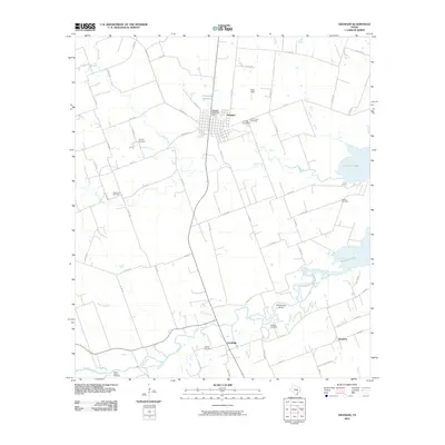 2010 Map of Granger, 2010 Print