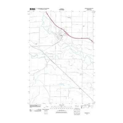 2011 Map of Granger, 2011 Print