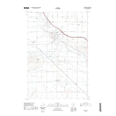 2020 Map of Granger, 2020 Print