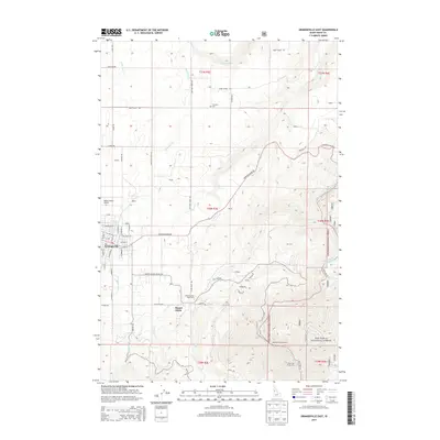 2013 Map of Grangeville East, 2013 Print