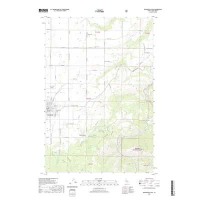 2020 Map of Grangeville East, 2020 Print