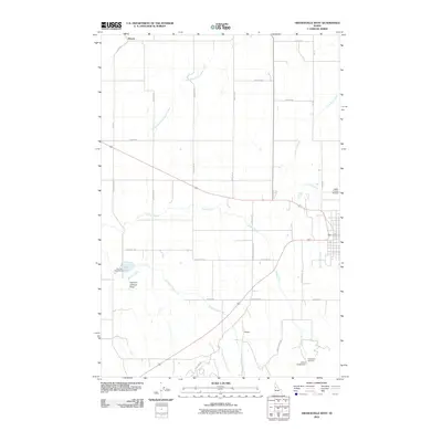 2010 Map of Grangeville West, 2010 Print