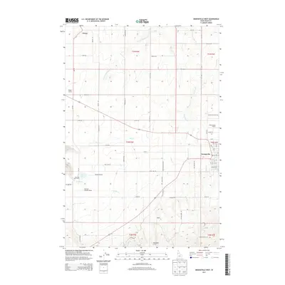 2013 Map of Grangeville West, 2013 Print