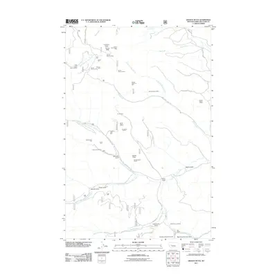 2011 Map of Granite Butte, 2011 Print