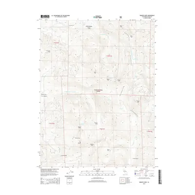 2015 Map of Granite Chief, 2015 Print