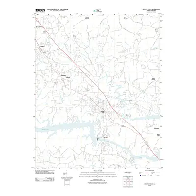 2010 Map of Granite Falls, 2010 Print