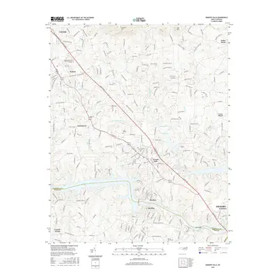2016 Map of Granite Falls, 2016 Print