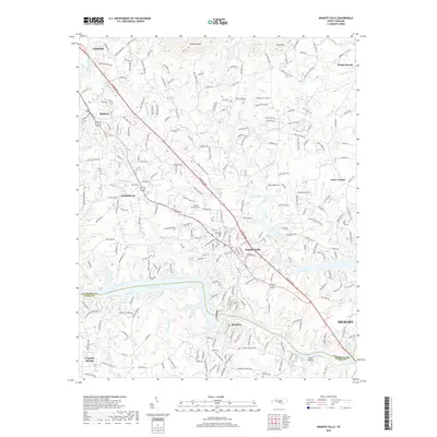 2019 Map of Granite Falls, 2019 Print