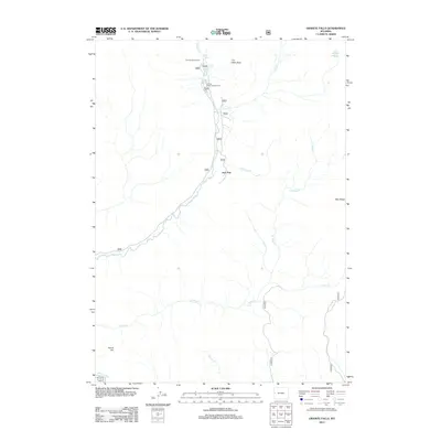 2012 Map of Granite Falls, 2012 Print