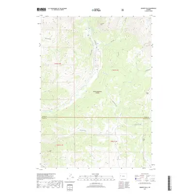 2017 Map of Granite Falls, 2017 Print