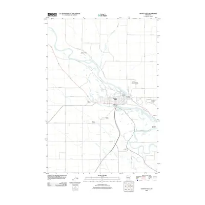 2010 Map of Granite Falls, 2010 Print