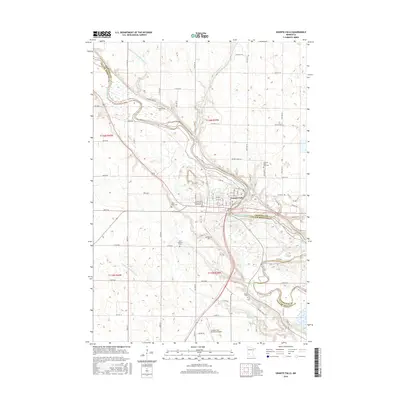 2016 Map of Granite Falls, 2016 Print