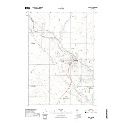 2019 Map of Granite Falls, 2019 Print