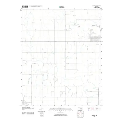 2010 Map of Granite, 2010 Print