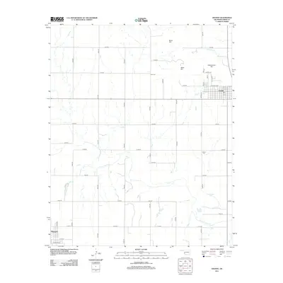 2012 Map of Granite, 2012 Print