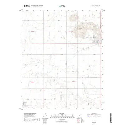2018 Map of Granite, 2018 Print
