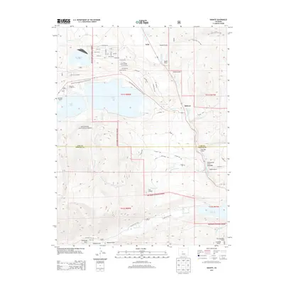 2013 Map of Granite, 2013 Print