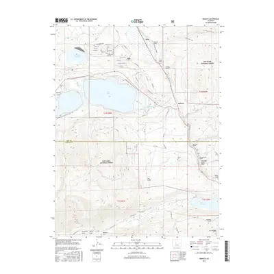 2016 Map of Granite, 2016 Print