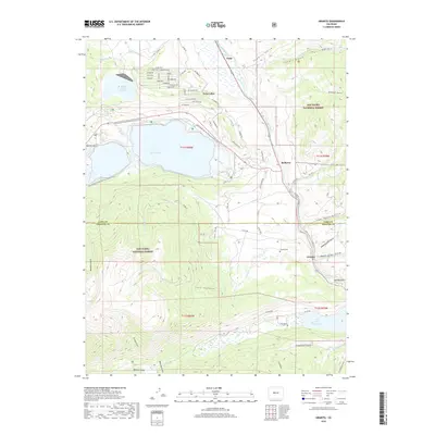 2019 Map of Granite, 2019 Print