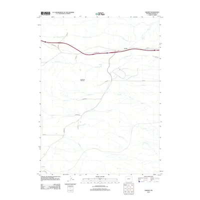2012 Map of Granite, 2012 Print