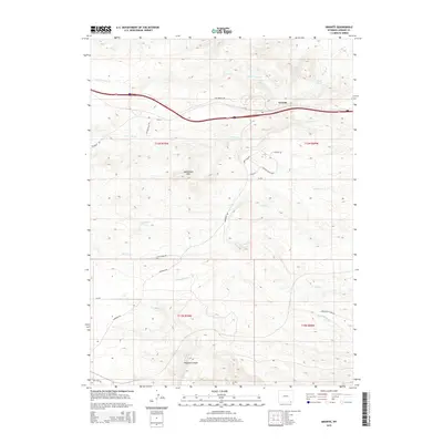 2015 Map of Granite, 2015 Print