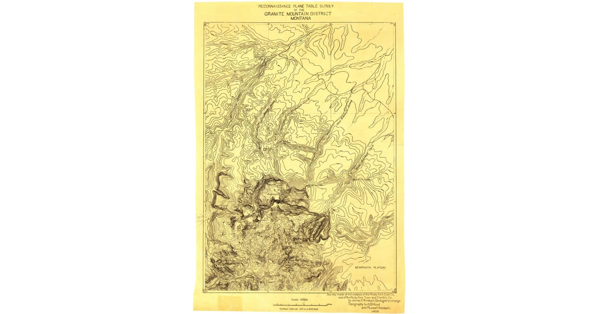 1800s (19th Century) Maps of Nye, MT | Pastmaps
