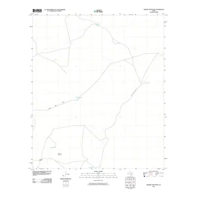 2010 Map of Granite Mountain, 2010 Print